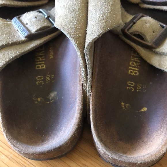 Birkenstock Arizona kids EU 30 taupe suede - Picture 2 of 6